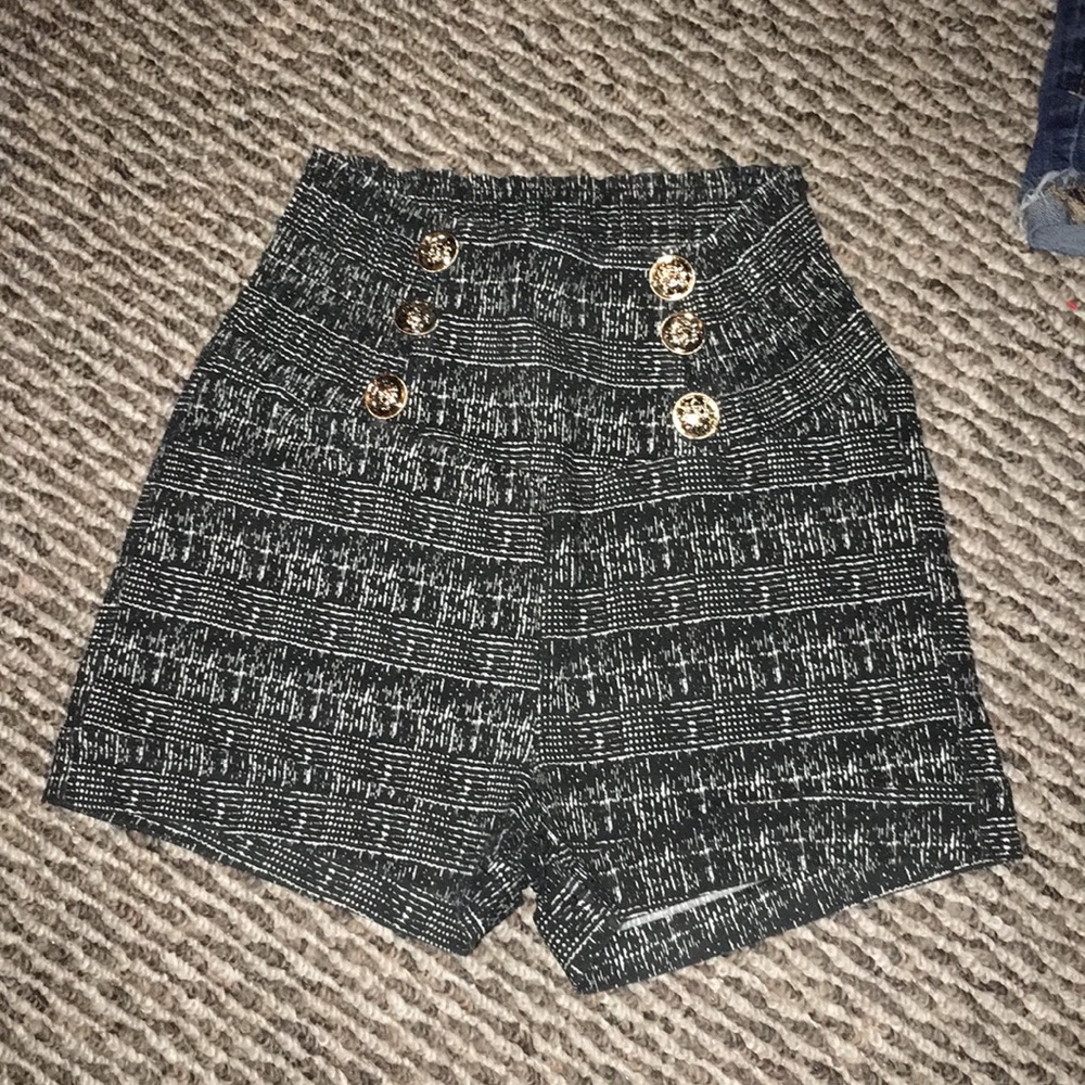 High waisted shorts